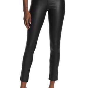 Club Monaco Faux Leather and Gabric Legging